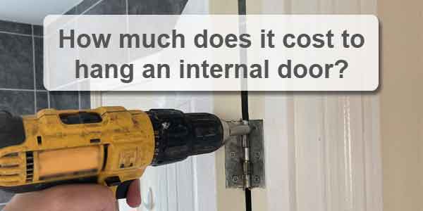 how much to hang an internal door