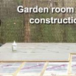 garden room floor construction