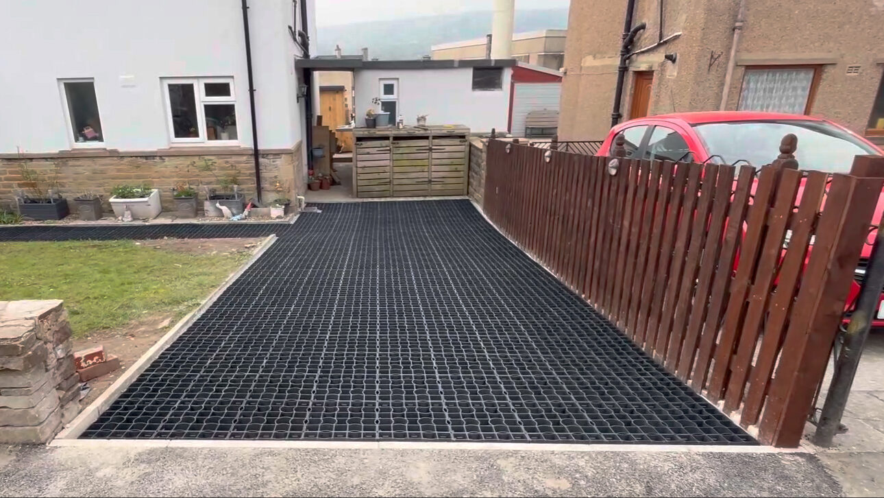 DIY Gravel Grid Driveway & Base Installation